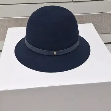 本物のヘレンカミンスキーネイビー フェドラハット 帽子
