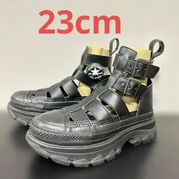 컨버스 올스타 트랙 웨이브 글래디에이터 하이 23cm 블랙