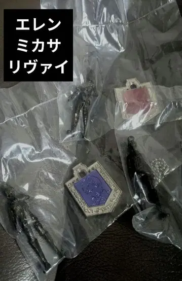 진격의 거인 USJ 한정 키링 세트