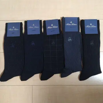 브룩스 브라더스 삭스 5족 세트 25-27cm