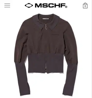 MSCHF mischief 집업 긴팔 셔츠 다크 그레이