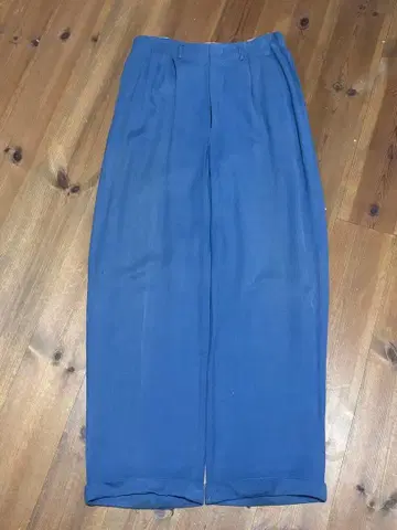50s 레이온 개버딘 슬랙스 투 턱 로카빌리 vintage