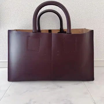 ZARA HOME 가죽 미니 토트백