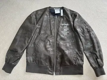 Mark Gonzales MA-1 플라이트 자켓 카모플라주 L
