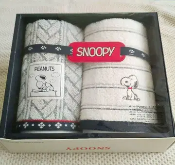 SNOOPY 스누피 타월 세트 워시 타월 일본제