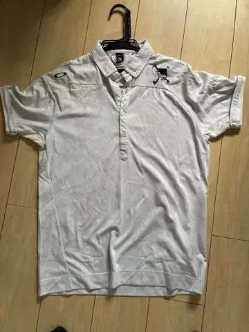 OAKLEY 피케 셔츠 화이트 L 사이즈