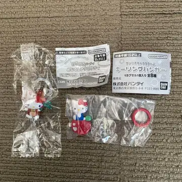 산리오 케로케로 파티 메지루시 액세서리 키링 키티 미개봉 새상품