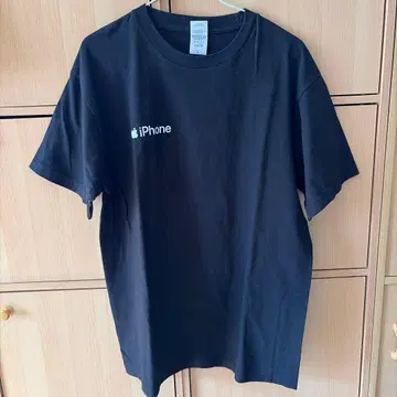 Apple iPhone SoftBank 콜라보 T셔츠 블랙 L 새상품
