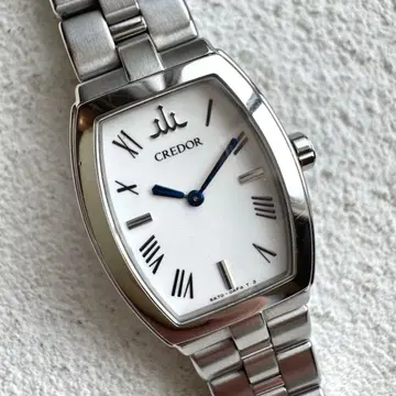 SEIKO CREDOR 크레도르 아쿠아 파랑 바늘 토노 여성용 손목시계