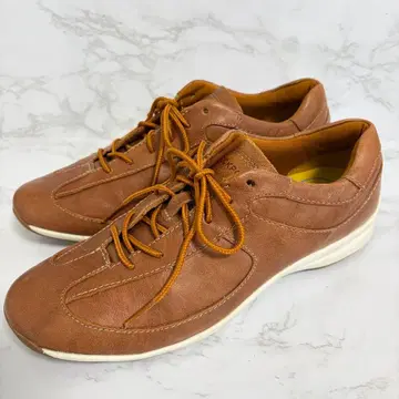 ROCKPORT 락포트 가죽 스니커즈 22.5cm 브라운