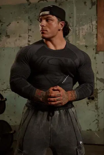 정품 YOUNGLA SUPERMAN 컴프레션