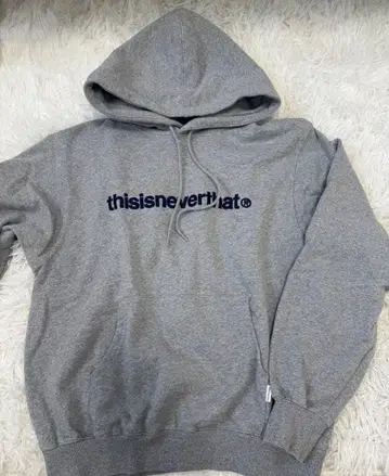 thisisneverthat 후드티 그레이 S 사이즈