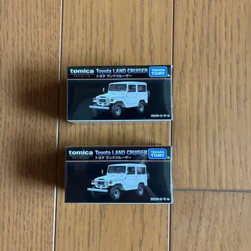 토미카 프리미엄 도요타 랜드크루저 2대 세트
