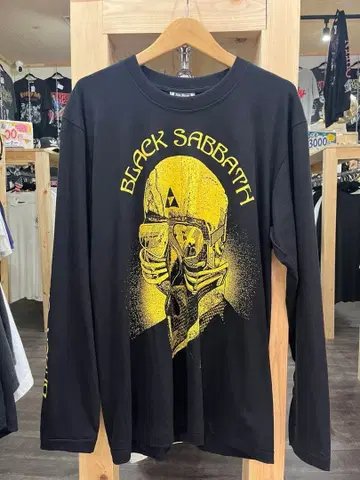 BLACK SABBATH 롱T 밴딩T 블랙사바스 L