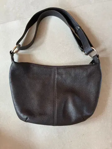 FURLA 훌라 가죽 원 숄더백 다크 브라운