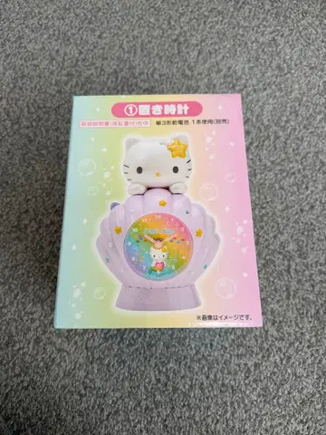 산리오 복권 시계 키티쨩 탁상시계