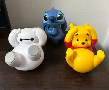 디즈니 피규어 스티치 베이맥스 푸우 3종 세트