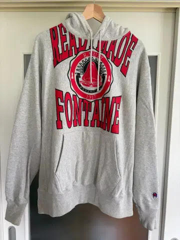 레디메이드 READYMADE FONTAINE 후드티 그레이