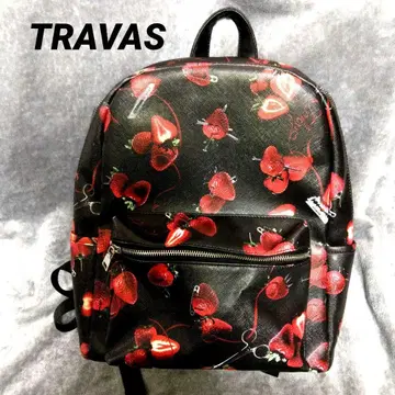 [완판템] TRAVAS TOKYO 스트로베리 패턴 백팩