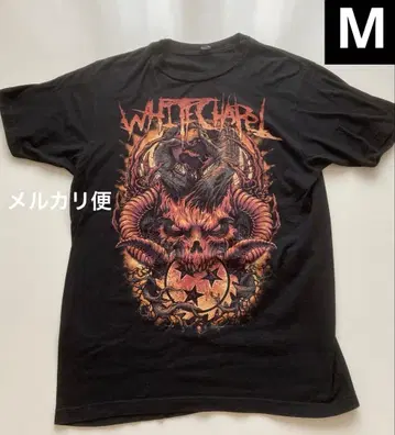 WHITECHAPEL 밴드 T셔츠 데스메탈 M 사이즈 블랙