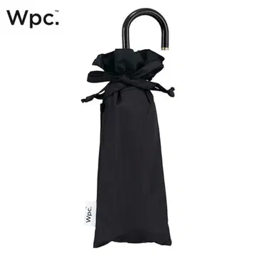 Wpc. 완전 차광 블랙 프릴 미니 우천 겸용 접이식 양산