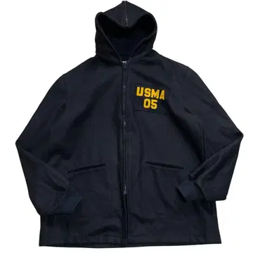 초희귀 사이즈 50L 새상품급 실물 01년산 USMA 카데트 코트 블랙