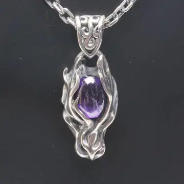 비자르 엔비드래곤 목걸이 자수정 SV925 34.2g