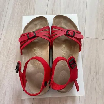 BIRKENSTOCK 샌들 레드 39사이즈