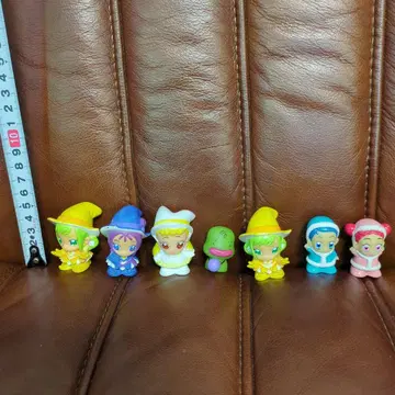 오쟈마녀 도레미 미니 피규어 7개 세트