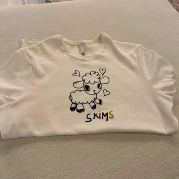 SKIMS 스킴스 로고T셔츠