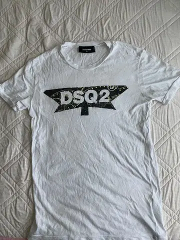[레어] DSQUARED2 티셔츠 화이트 M사이즈