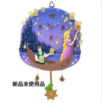 라푼젤 월 클락 벽시계 미사용 새상품