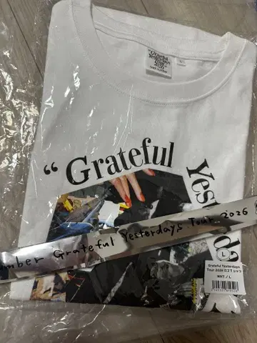 새상품 back number Grateful Yesterdays 셔츠 L