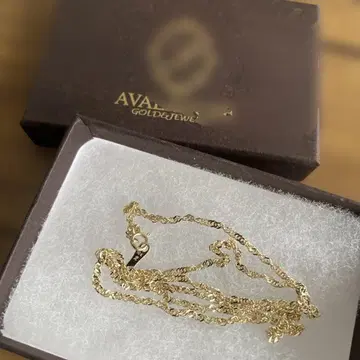 AVALANCHE 10K 골드 목걸이