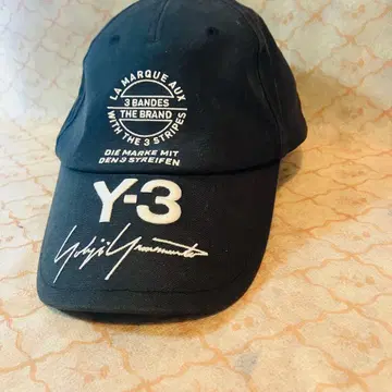 Y3 와이쓰리 캡 요지 야마모토 블랙