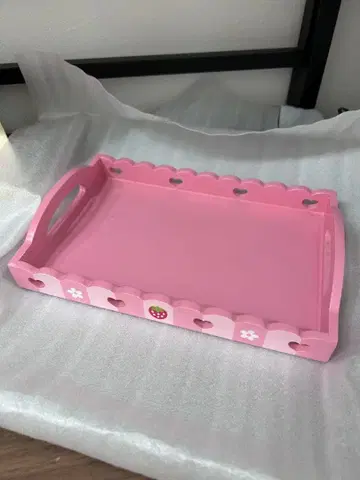 마더 가든 핑크 빵 트레이