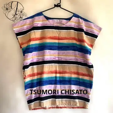 [TSUMORI CHISATO] 코튼 실크 멀티 컬러 일본제 674
