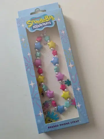 SpongeBob SquarePants 비즈 폰 스트랩