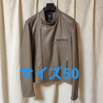 미사용 엠메티 JOSEPH 50 XL 그레이지 EMMETI 가죽