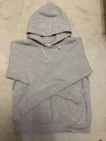 빨간색 택 Champion Reverse Weave 후드티