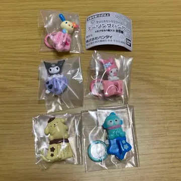 산리오 캐릭터즈 키링 행거 (5개 세트)