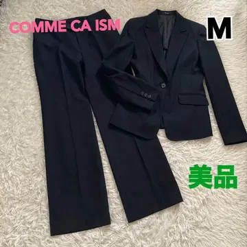 COMME CA ISM 수트 셋업 상하의 블랙 M 사이즈