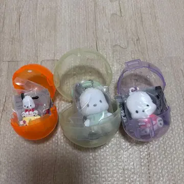 산리오 캐릭터즈 키링 행거 포차코 세트
