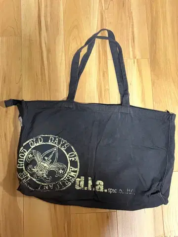 00's gyaru archive d.i.a. 흐릿한 프린트 토트백