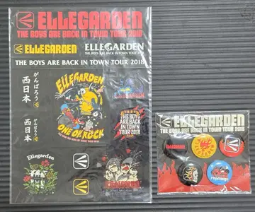 ELLEGARDEN 스티커 캔뱃지 세트