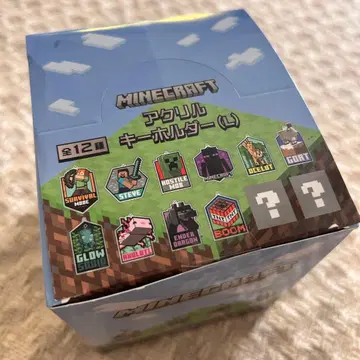 Minecraft 아크릴 키링 12종 컴플리트 BOX 마인크래프트