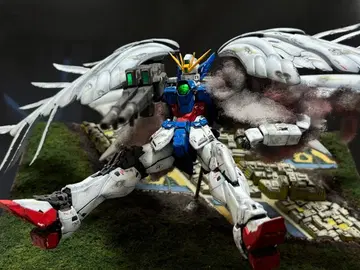 MG 1/100 윙건담 제로 EW Ver.Ka 디오라마