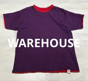 WAREHOUSE 리버서블 보더 T셔츠