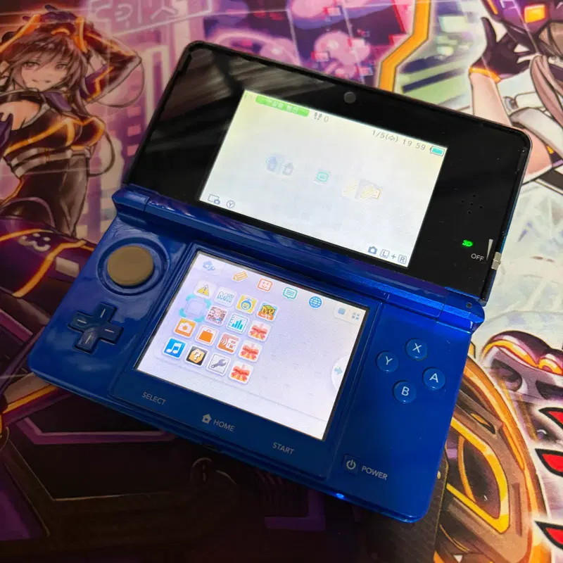 닌텐도 3DS 구작다수 블루/블랙 게임기 S급