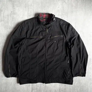 [00s vintage] 봄버 자켓 블루종 대거 y2k 펑크